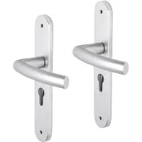Impresso Burton Aluminium op Ovaal schild met schroeven