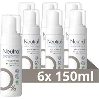 Neutral face wash lotion Parfumvrij - 6 x 150 ml | Face wash van