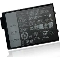 Dell 7WNW1 accu (11.4 V, 4342 mAh, 51 Wh, origineel)