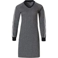Pastunette Deluxe 'Sporty Monochrome Chic Fashion' - Dames Nachtmode - Lounge Jurk - Maat 38