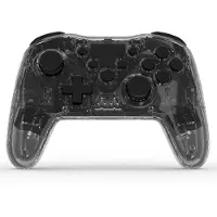 Ntech Switch Controller -Geschikt voor Switch/Lite/OLED Controller, Switch Pro Controller - Grijs - RGB Verlichting - Gaming Accesoires - PC/Android/IOS Turbo - Macro