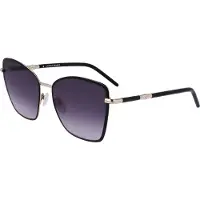 Longchamp Dames Geometrische Vierkante Metalen Zonnebril LO167S