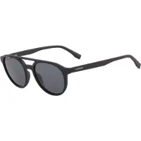 Lacoste MODEL L881S ZONNEBRIL KLEUR ZWART INGEVOEGD MATERIAAL