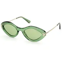 Pucci Zonnebril - - EP0223 - Groene Glans - Acetaat voorkant - 54/21/140