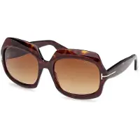 Tom Ford Zonnebril In Donker Havana-bruin
