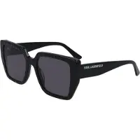 Karl Lagerfeld KL6036S 007 Zonnebril dames - Zwart met patroon, 52-19-140