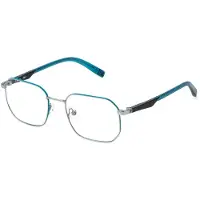 FILA VFI702L 50/18/135 Bril Palladio glanzend met blauwe delen Metaal Kleine maat VFI702L