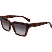 Liu jo Zonnebril - - LJ793SR - Schildpad (Bruin) - 57/16/140 - Vierkant