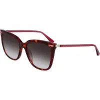 Calvin Klein Vlinder Dames Bourgondisch Havana Bruin Kleurverloop CK22532S