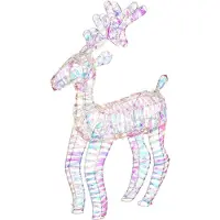 Luca Lighting Decoratie Hert 30 x 50 cm | Multicolor | 3x AA | House of Seasons