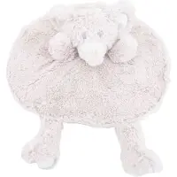 Antonio Knuffeldoekje baby en peuter – Kraamcadeau - Knuffeldoek met muis als dierenvriendje – rond 30x30 cm - Licht Roze - Knuffelzacht