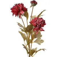 Clayre & Eef Kunstbloem 68 cm Rood Kunststof