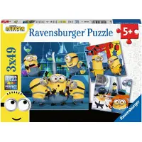 Ravensburger Grappige Minions Puzzel (3 x 49 stukjes)