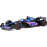 Solido Voiture Alpine A523 E.Ocon Monaco GP 2023 1:18 Bleu