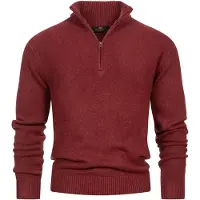 INDICODE JEANS Trui 'Lokant' bordeaux
