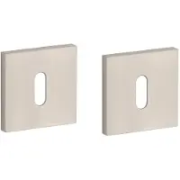 STILE | Sleutelrozetten | 53x53x7mm | Nikkel