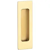STERK Schuifdeurkom 1716 – rechthoekig 120x40mm – Goud PVD