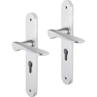 Impresso Windsor Aluminium op Ovaal schild met schroeven