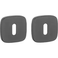 Enger APRILE Sleutelrozet Afgerond Zwart 53x53x7mm