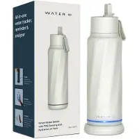 WaterH VITA Slimme Waterfles Ivory White - B002WT