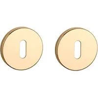 Aprile Comfort Rond Sleutelrozet Ø53x7mm goud gepolijst PVD Rozetten