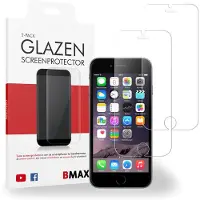 BMAX 2-pack iPhone 6 Glazen Screenprotector