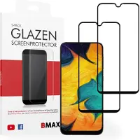 BMAX 2-pack Samsung Galaxy A30 Screenprotector - Full Cover - Zwart