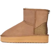 Gooce Boots 'Acacia' kastanjebruin / brons