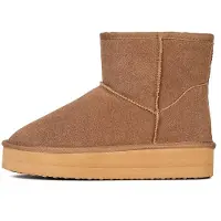 Gooce Boots 'Thimble' bruin / kastanjebruin