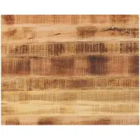 vidaXL Tafelblad rechthoekig 90x80x3,8 cm massief ruw mangohout