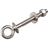 Sea-dog Line 354-0804881 Eye Bolt Zilver 14.3 mm