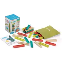 Miniland Eco Beams Building Set Construction Game Transparant Kinderen