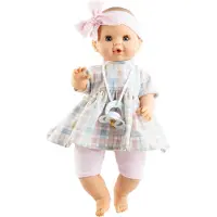 Paola Reina Pop Sonia (geblokt) met mechanisme (36cm)