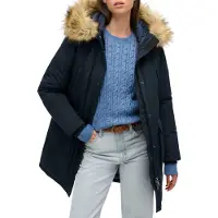 Superdry Winterparka 'Everest' beige / marine