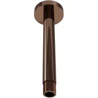 FortiFura Calvi Plafondarm - rond - 20cm - Geborsteld koper PVD (Koper) SW970042