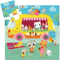 Djeco Puzzel Ijscowagen