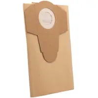 Tarsus Stofzuigerzak 60 liter set a 5 stuks.