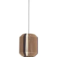 Light & Living Hanglamp Kozana bruin Ø 36cm