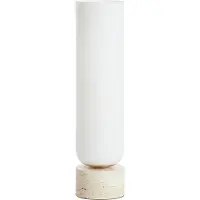 Light & Living Witte Tafellamp Rylano 47cm