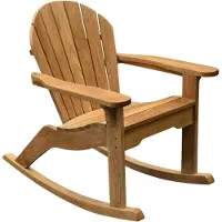 AVH-Collectie Canadian bearchair schommelstoel teak