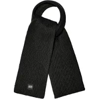 Ugg Dames Sjaals Chunky Rib Knit Scarf - Zwart - Maat ONESIZE