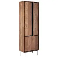 DTP Home Metropole wandkast teakhout 70x40x210cm