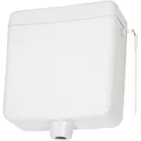 Plieger Hooghangend reservoir maas single flush 6-9l instelbaar wit