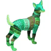 Aqua Della Dia De Los Muertos Hond 10,5x4,3x9,8 Cm