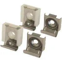 Sub 146 spiegel klemmen set 4-delig licht model, rvs