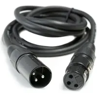 LightmaXX DMX kabel 1,5m 3-pol. XLR 110 Ohm - DMX-kabel