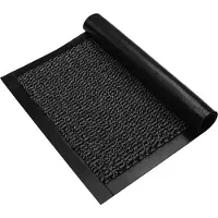JYG ENTER deurmat Grijs - 90x500cm - voor binnen - 4 zijden afwerking - XXL formaat