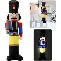 Sarcia.eu Opblaasbare notenkraker LED, kerstdecoratie 230 cm