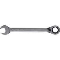 SW-Stahl 03520L-16 ringratelsleutel 16 mm met schakelhendel voor rechts- en linksdraaiend I 72 tanden I steeksleutel met ringratel I ringratel steeksleutel SW 16