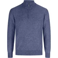 CASH-MERE.CH Trui blauw denim